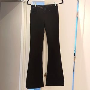 DL1961 Joy Flare Black Jeans sz 24